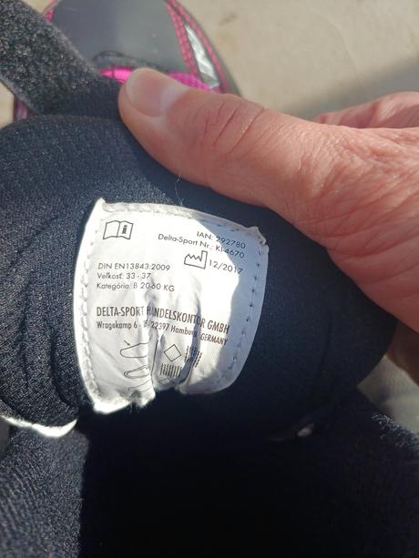 Dievčenské kolieskové korčule, veľkosť 33 - 37, crivit,33