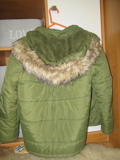 Krásna teplá vetrovka nukutavake 166 cm, 164