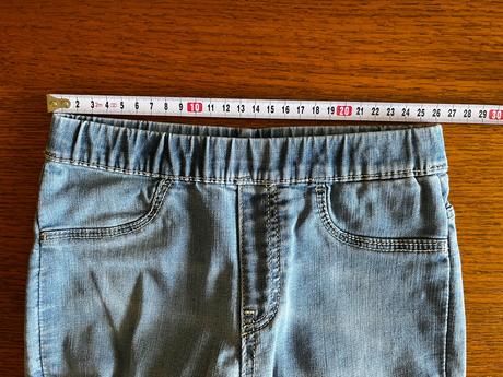 Riflové pohodlné jegginsy, h&m,122