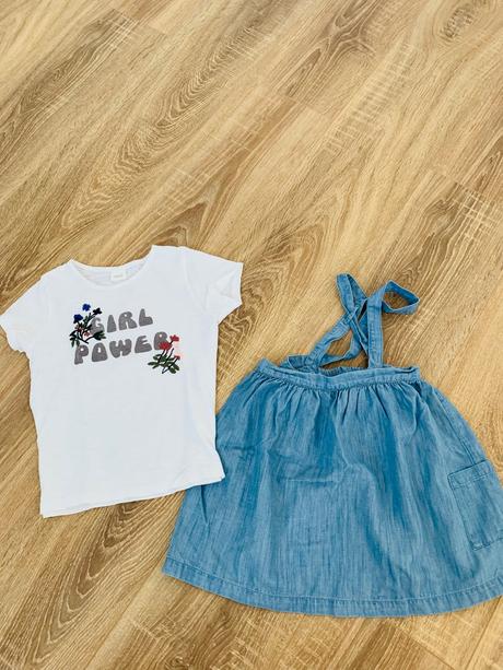 Komplet sukna a tricko, next,104