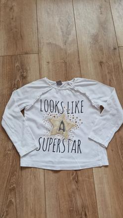 Tričko s dlhým rukávom veľ. 122., 122