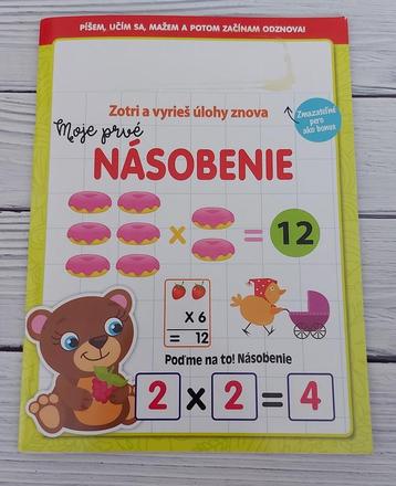 Moje prvé násobenie, strierateľná,