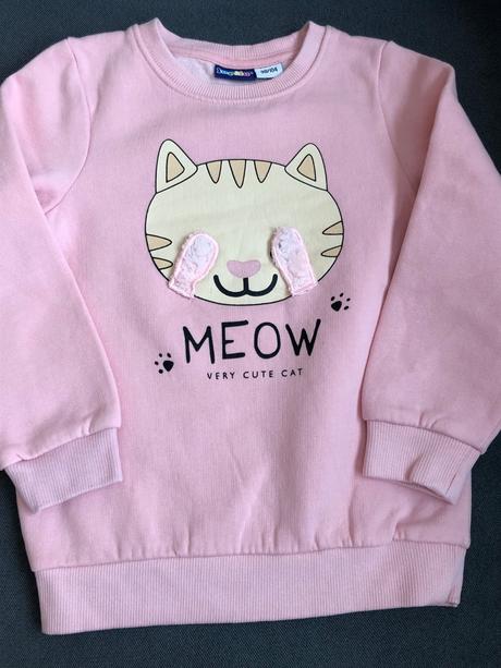 Mikina s mačkou, lupilu,98