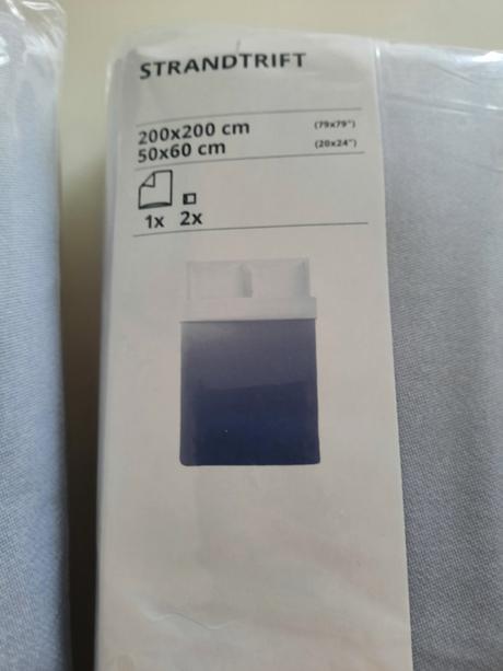 Strandtrift obliecky ikea nove, dĺžka (cm): 200