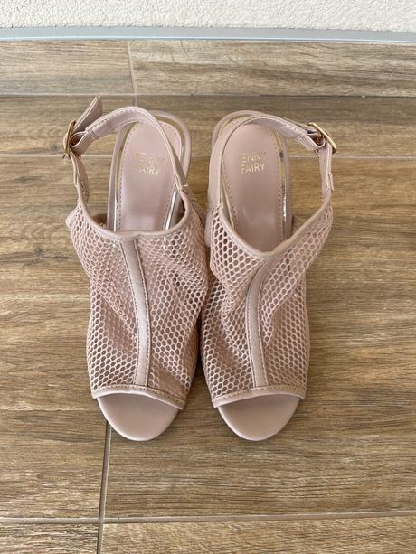 Sandále na opätku - 36, 36