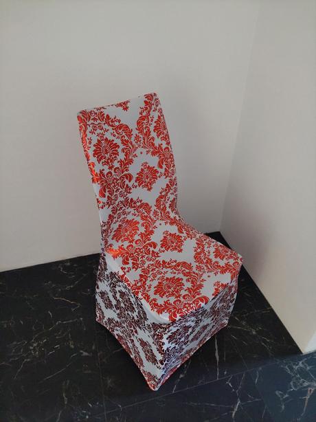 Červené  luxusné návleky, 