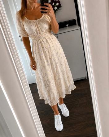Letné bavlnené šaty, h&m,m