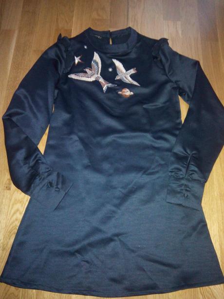 Vyšívaná predĺžená blúzka, xs