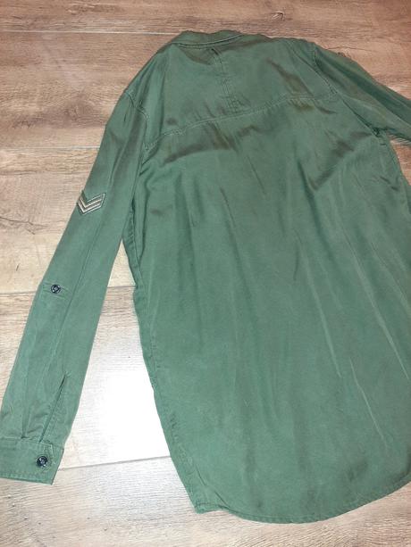 Predĺžená army košeľa tomtailor xs, tom tailor,xs