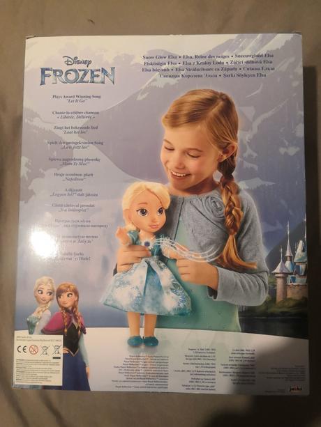 Bábika frozen elza spievajuca, 