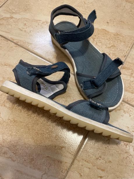 Sandále džínsové, 32