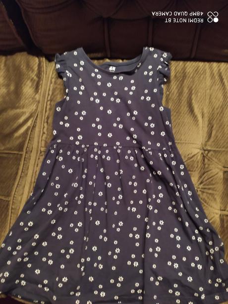 Dievčenské saty, h&m,110