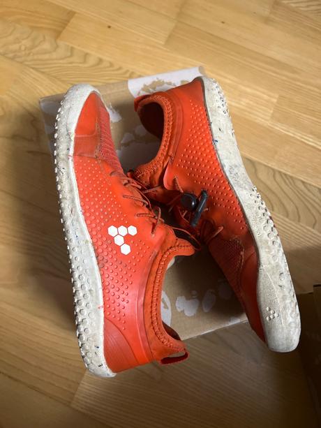 Vivobarefoot primus sport ii j fiery coral, vivobarefoot,38