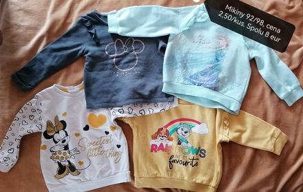 Mikiny 92/98, disney,98