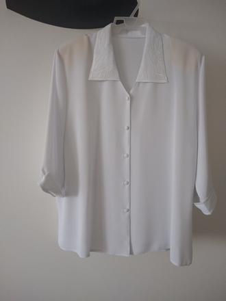 Biele blúzky xl-xxl, xxl