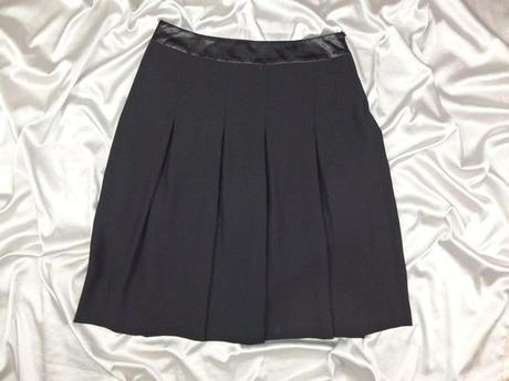 Kvalitná čierna sukňa, c&a,40