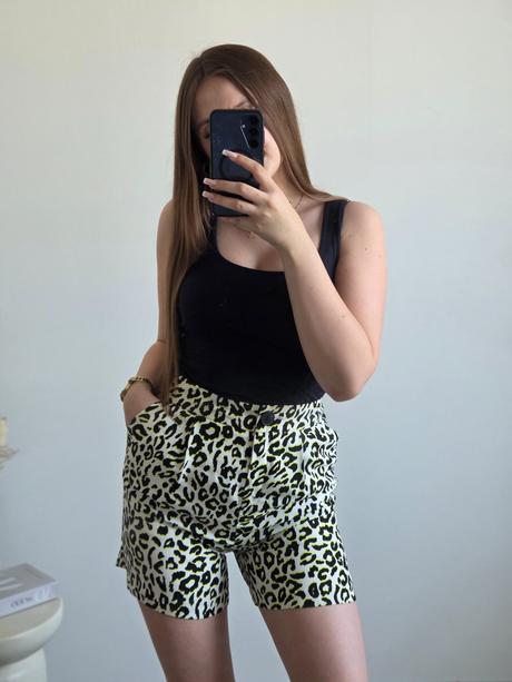 Vzorované kraťasy 36, f&f,36