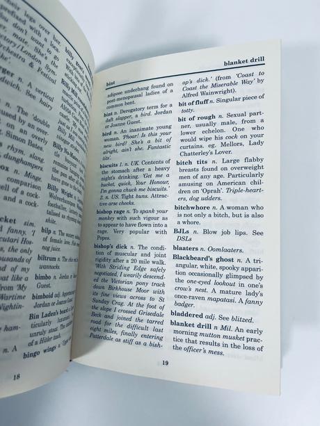 Slovník pre dospelých - biblia anglických nadávok, 