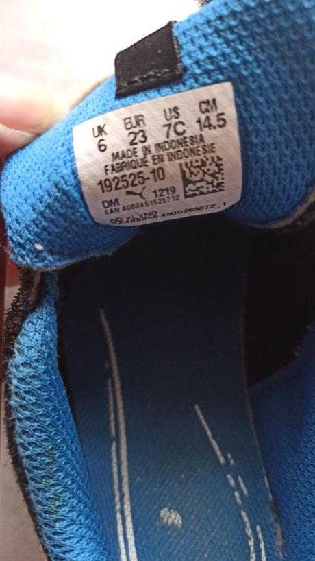 Tenisky puma veľ. 23, puma,23