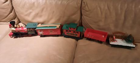 Vlaciky vianocne 4 ks,