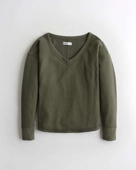 Hollister damske tricko s dlhym rukavom, hollister,36 - s