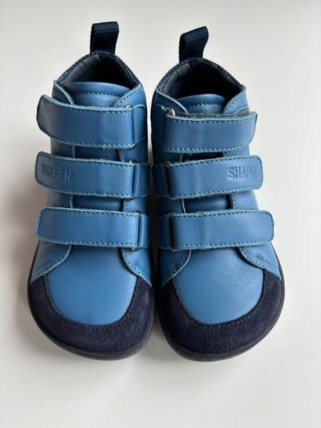 Shapen detské barefoot čižmy urbaneer mini blue, 26