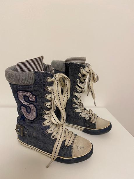 Vysoké rifľové tenisky, next,25