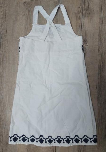 Bielo modré šaty gymboree, gymboree,128