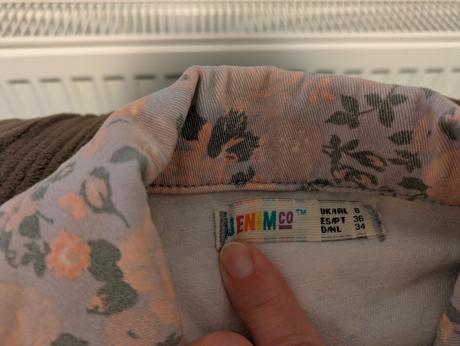 Riflova bunda, denim co,128