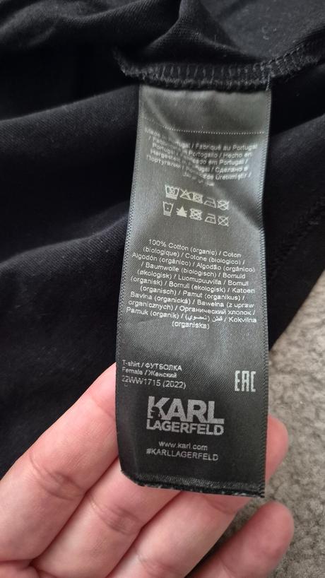 Karl lagerfeld tricko, veľkosť l, l