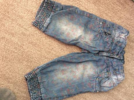 Tristvrtove nohavice, palomino,110