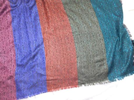 Kvalitná teplá indicka šatka, xl