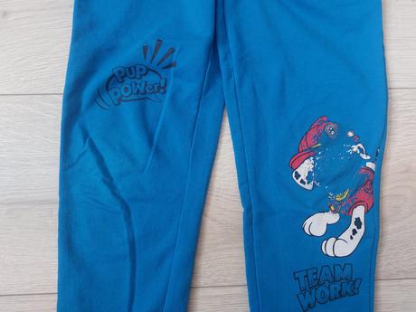 Tepláky darujem k nákupu, nickelodeon,110