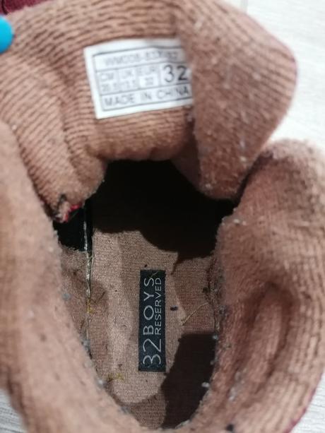 Bordové kotníčky, reserved,32