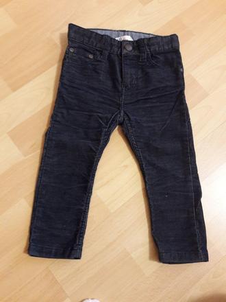 Menžestrové nohavice, h&m,92