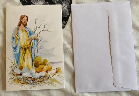 Pohľadnica - veľká noc náboženská problematika, 