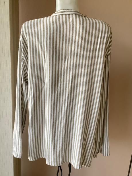 Pekná bluza lanovo bavlnena, 42