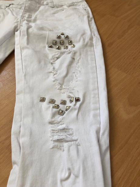 Dámske roztrhané rifle m, m