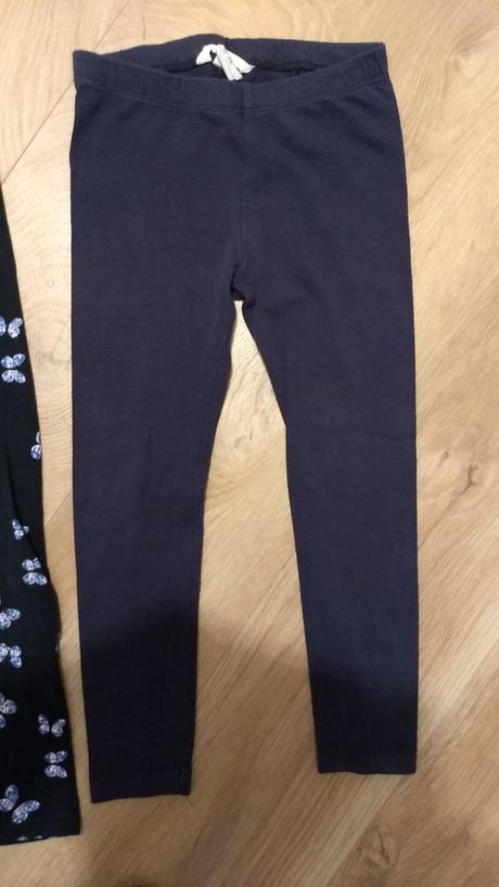 3x tmavomodre dzeginky tomtailor h&m+pulovrik, h&m,104
