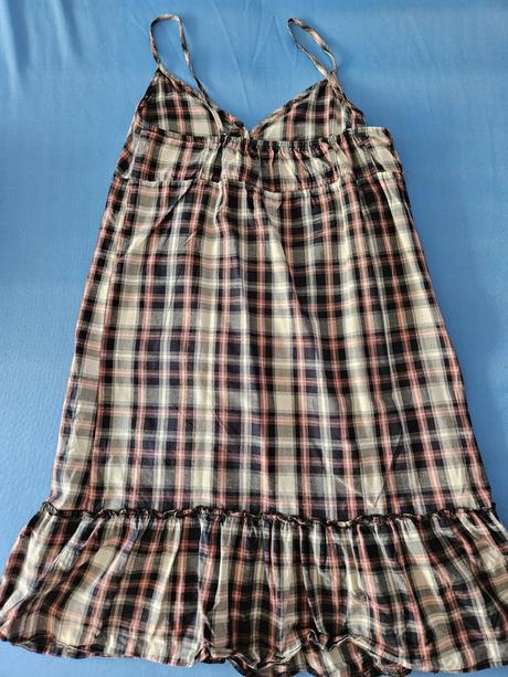 Karované šaty, f&f,36