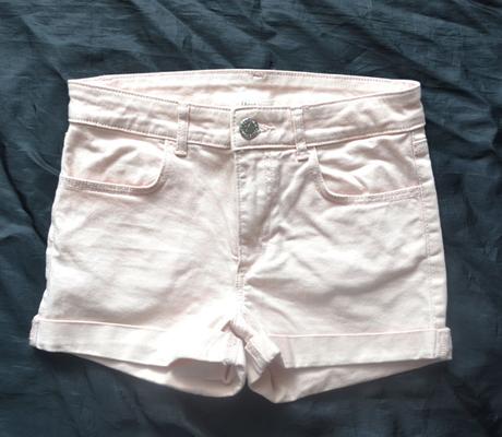 Bledoružové letné kraťasy, h&m,140