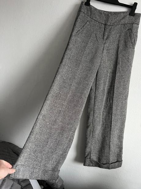 Zimne hrubsie tvidove nohavice 38, mohito,38