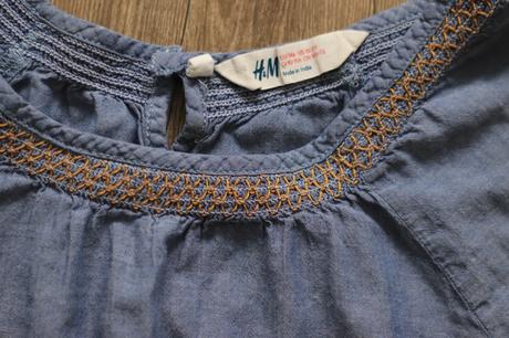 Riflový top, h&m,146