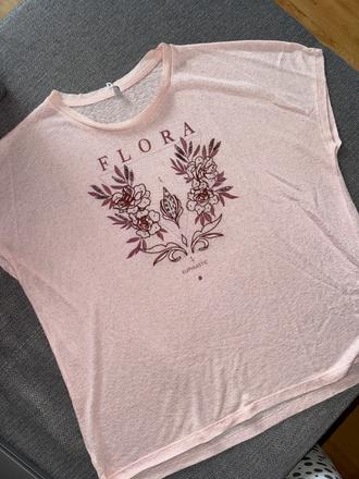 Ružové tričko / top xl-xxl 44-46-48 only, only,xxl