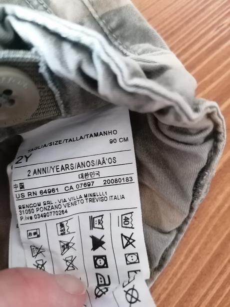 Nohavice benetton 92, benetton,92