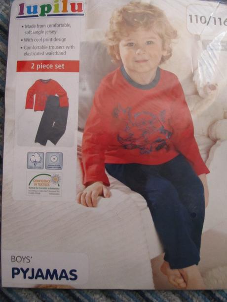 Pyzamo nenosene s postou, lupilu,110