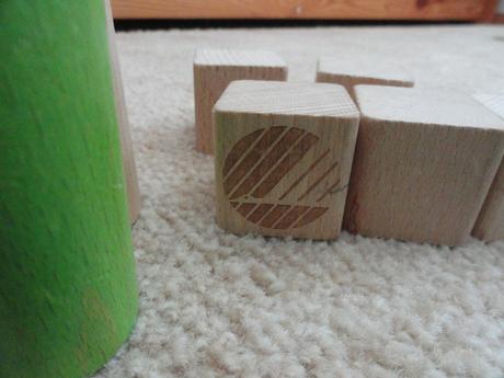 Drevené kocky gerlich 100ks, 