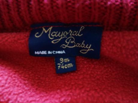 Pletený svetrík mayoral, mayoral,74