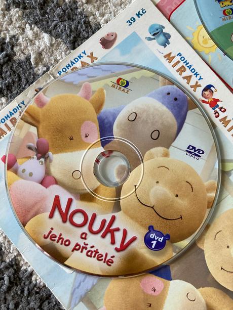 Dvd pohádky mirax 3 ks, 
