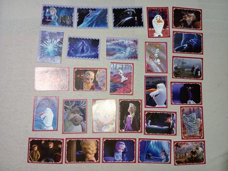 Frozen ľadové kráľovstvo nálepky 27ks,